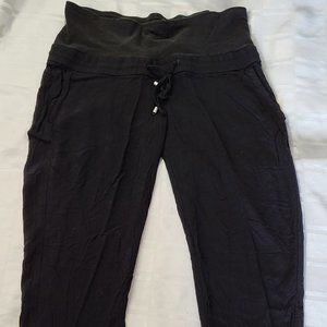 H&M MAMA MATERNITY WEAR BLACK PANTS SIZE MEDIUM WOMEN'S WEAR PREGNANCY COMFORT
